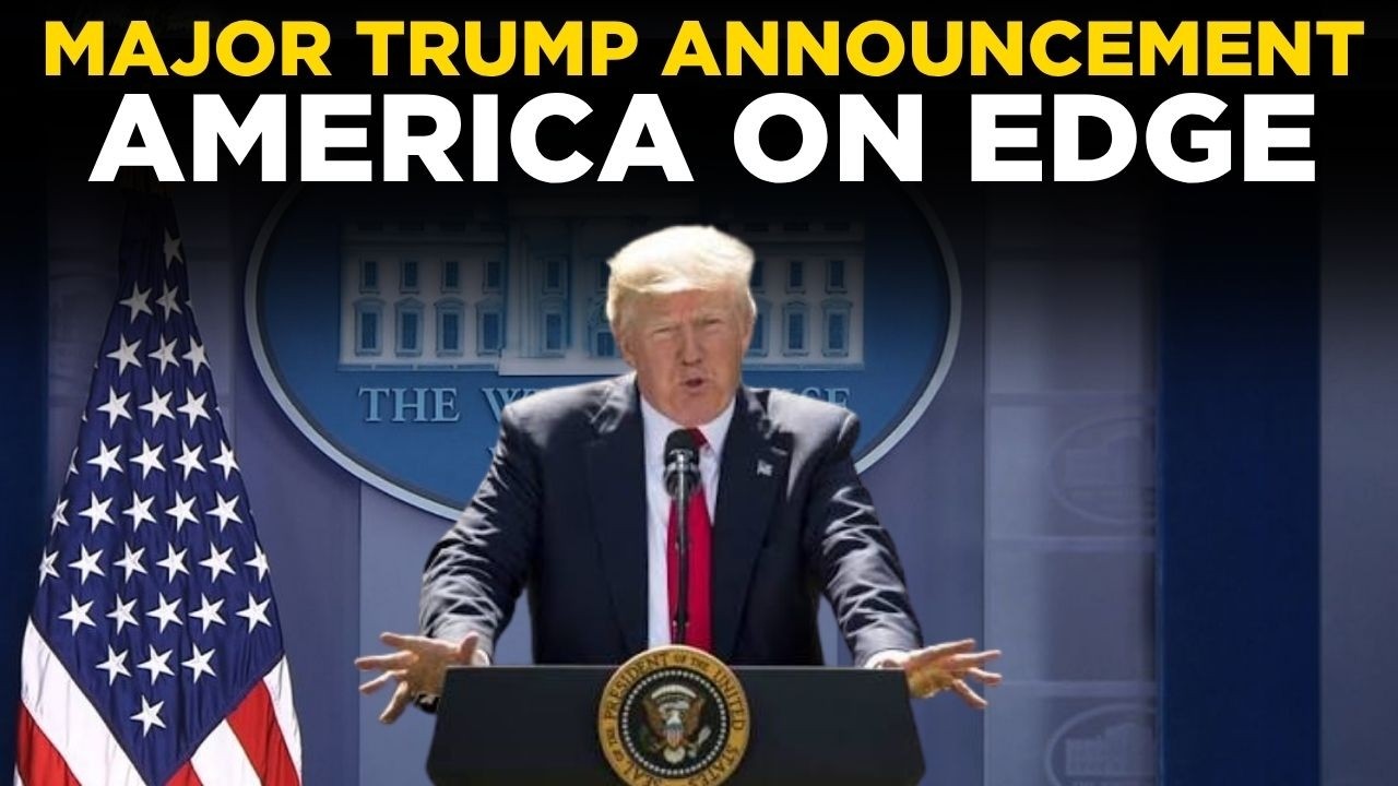 US NEWS LIVE: Trump's Most Explosive Speech From White House,  All Eyes on Washington | TRUMP NEWS