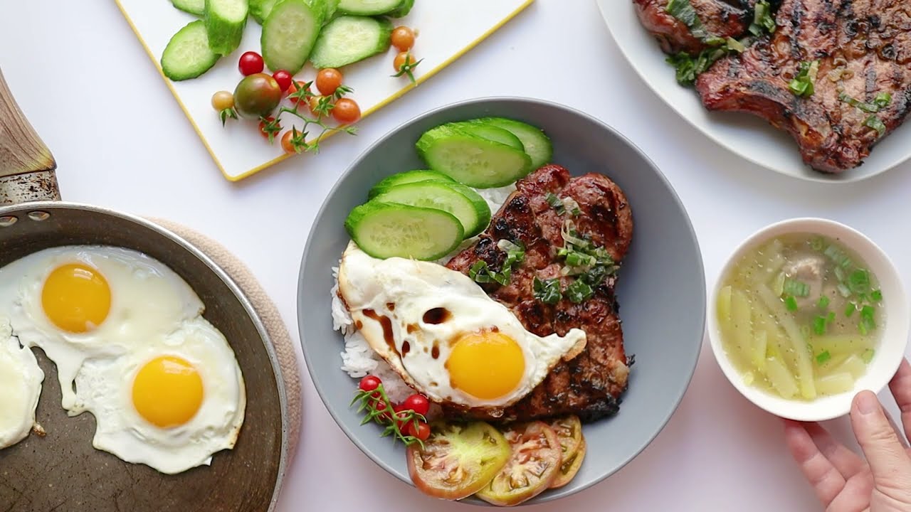Vietnamese Grilled Lemongrass Pork Chop Recipe (Sườn Nướng)
