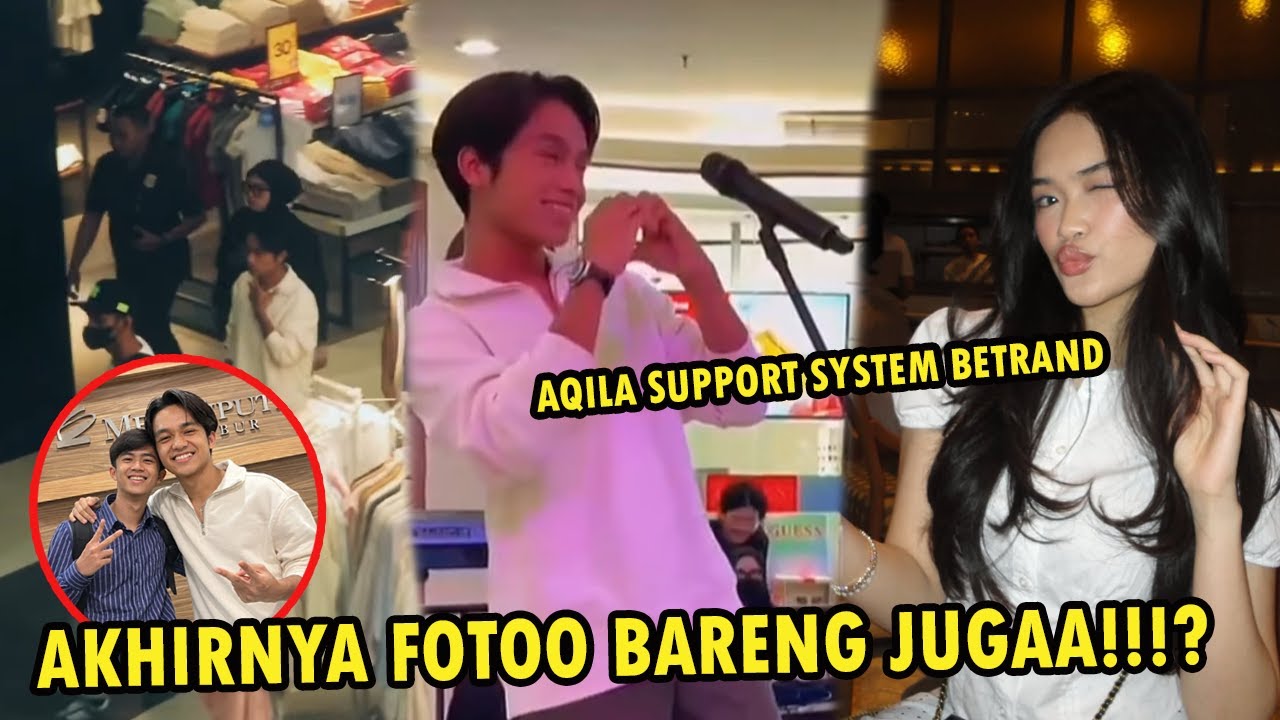 KESERUAN MEET & GREET BETRAND!! AQILA SAMA BETRAND MAKIN ROMANTIS!!