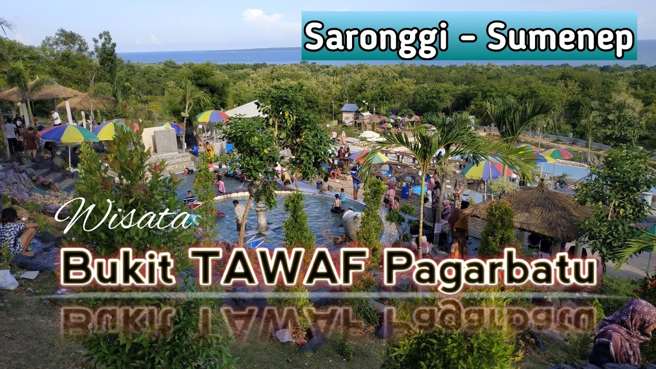 Lebaran Ketupat Wisata Bukit Tawaf Pagar Batu di banjiri pengunjung dari luar daerah #visitsumenep