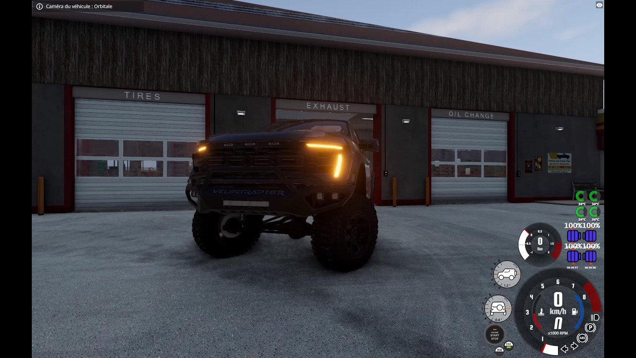 BeamNG Vidéo réaliste en Ford Raptor !!!