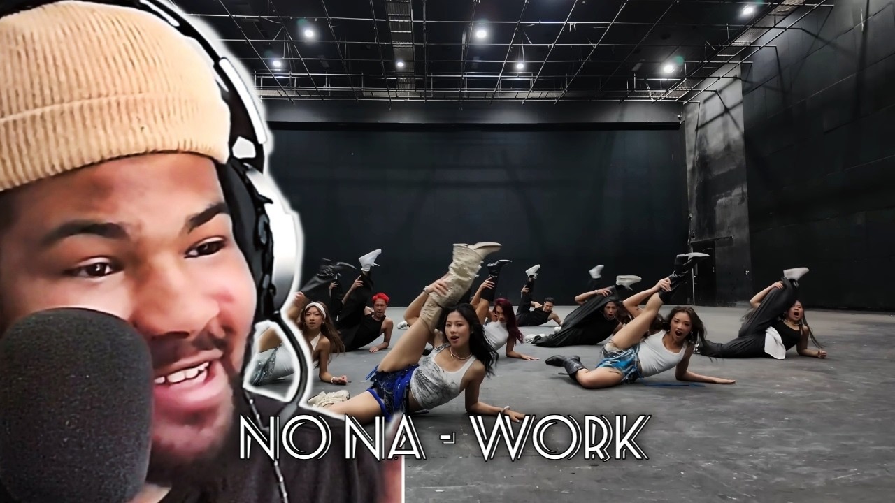 no na - work dance practice |  REACTION