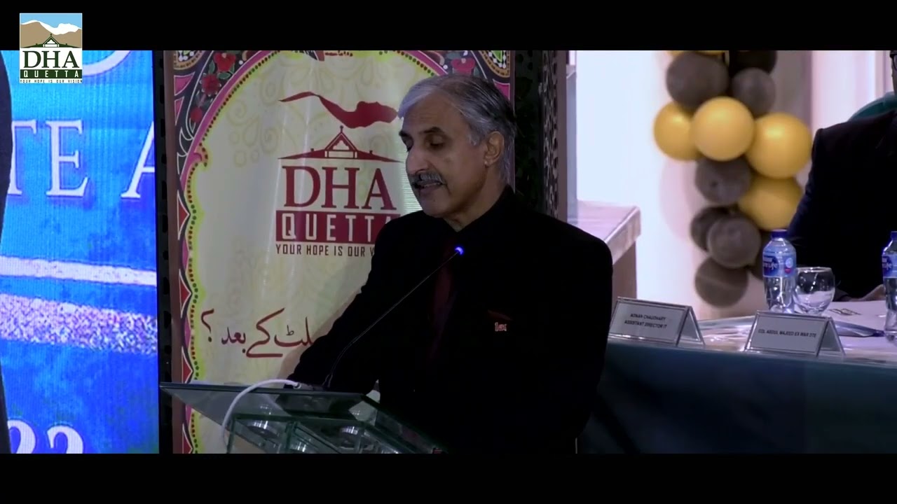 DHA Quetta 1 Kanal Allocation Files Balloting Ceremony | Jan 2023 | Shehryar Khan