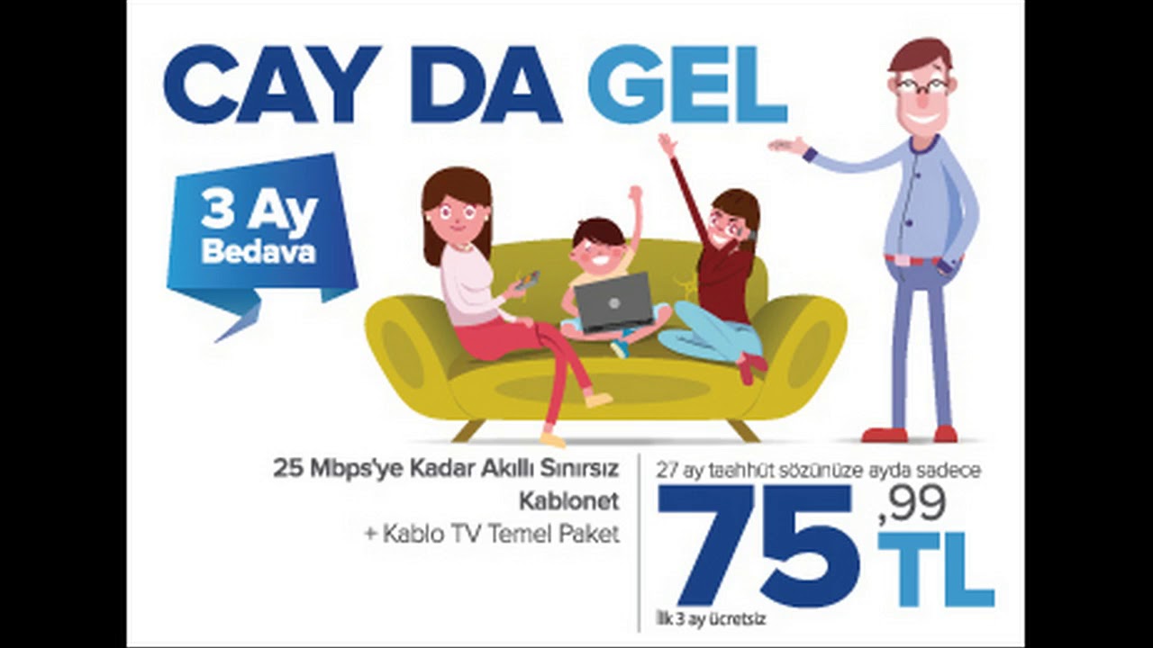 T&Uuml;RKSAT KABLOTV KABLONET 2019 KAMPANYALARIMIZ