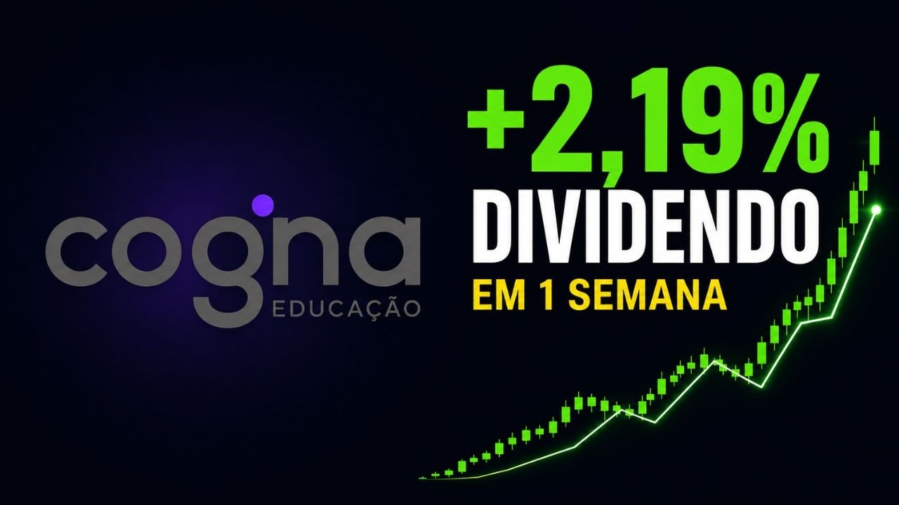2,19% em Apenas 1 Semana com COGN? Mostro Tudo #COGN3 #op&ccedil;&otilde;esdea&ccedil;&otilde;es