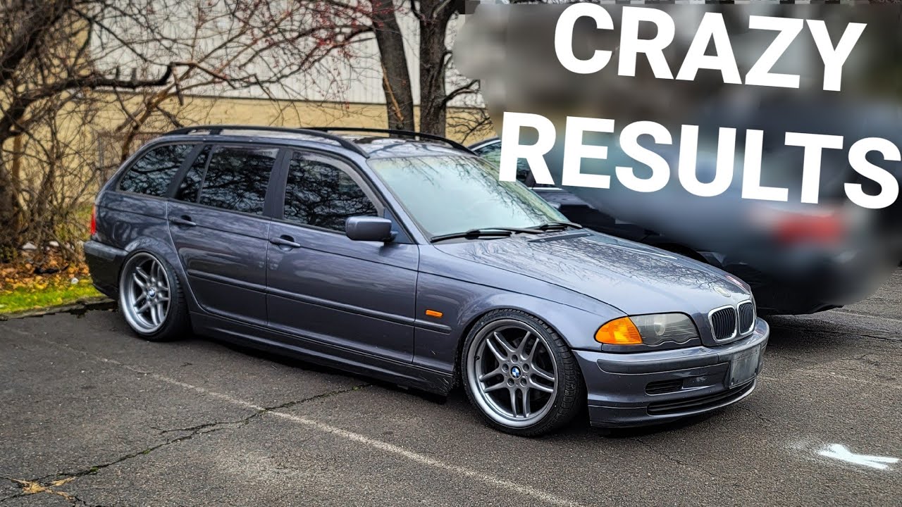 INSANE E46 Wagon Custom Interior DYE DupliColor DIY Wagon GTR Build