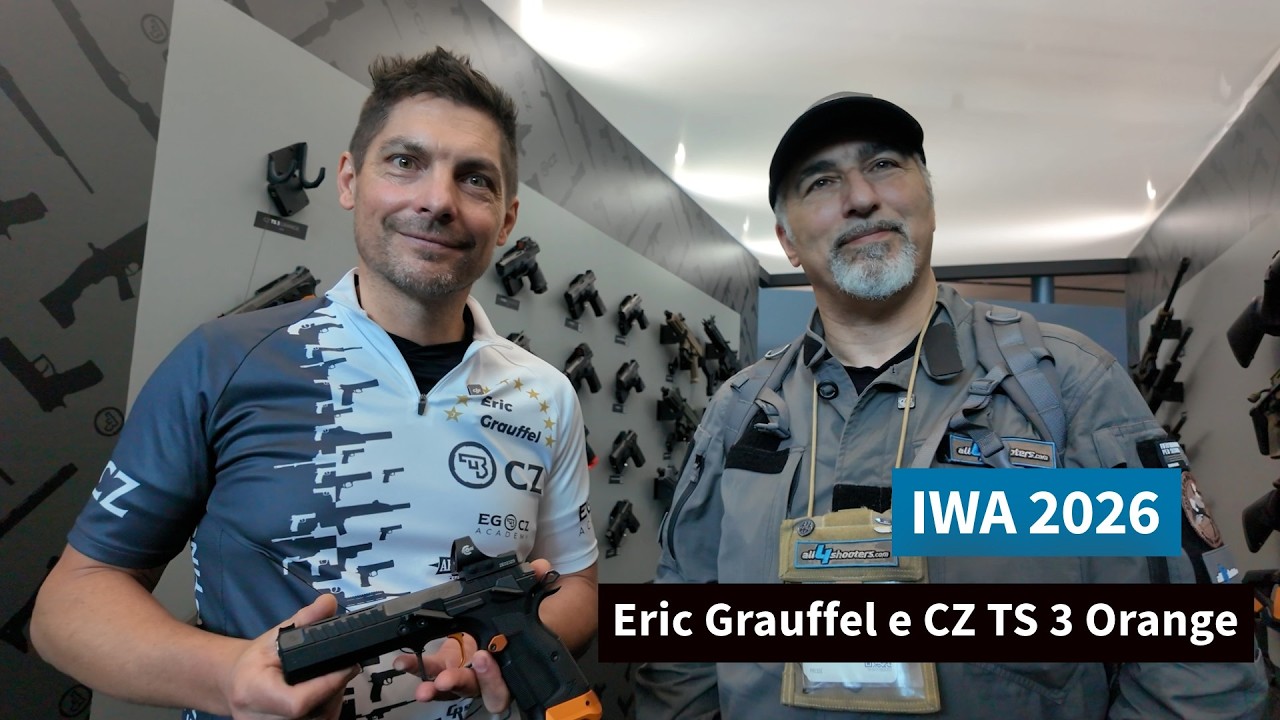 IWA 2026: CZ TS 3 Orange calibro 9x19mm