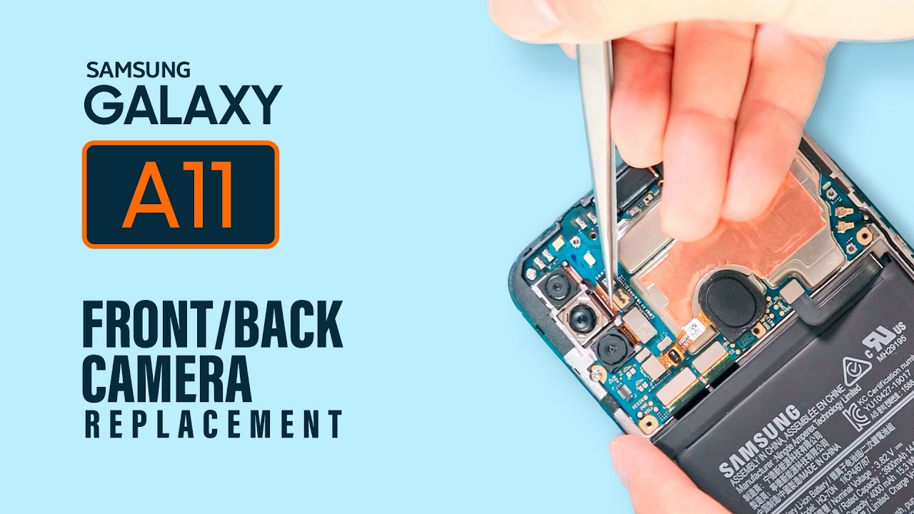 Samsung Galaxy A11 Front | Rear Camera Replacement | M11