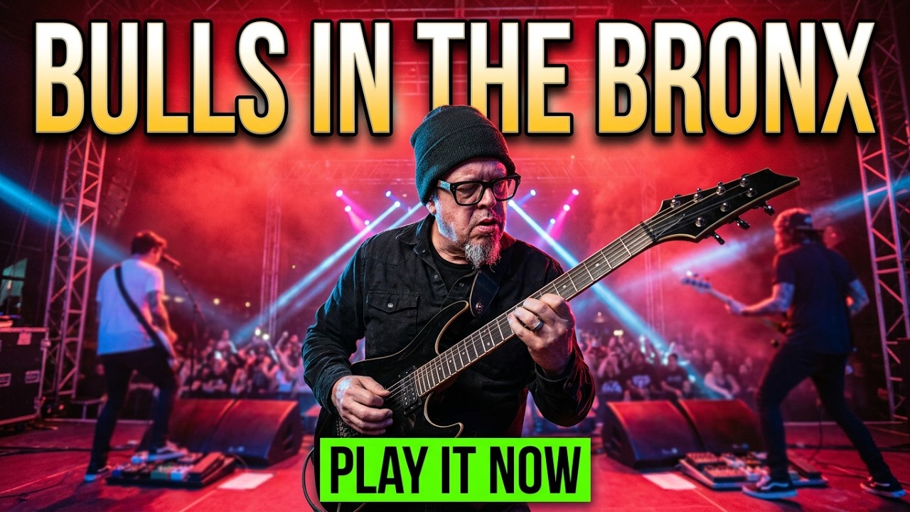 Pierce The Veil - Bulls In The Bronx - Guitar Lesson by Mike Gross - How To Play - Tutorial