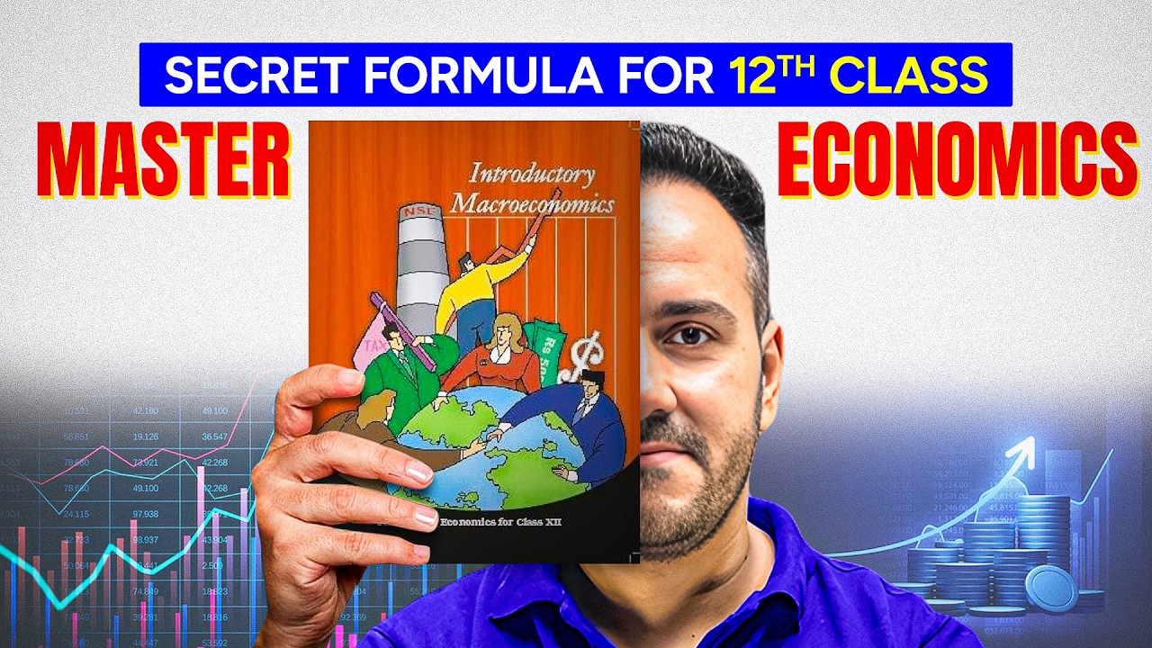 How to Study Economics Like a Topper | Theory + Diagrams + Case Studies