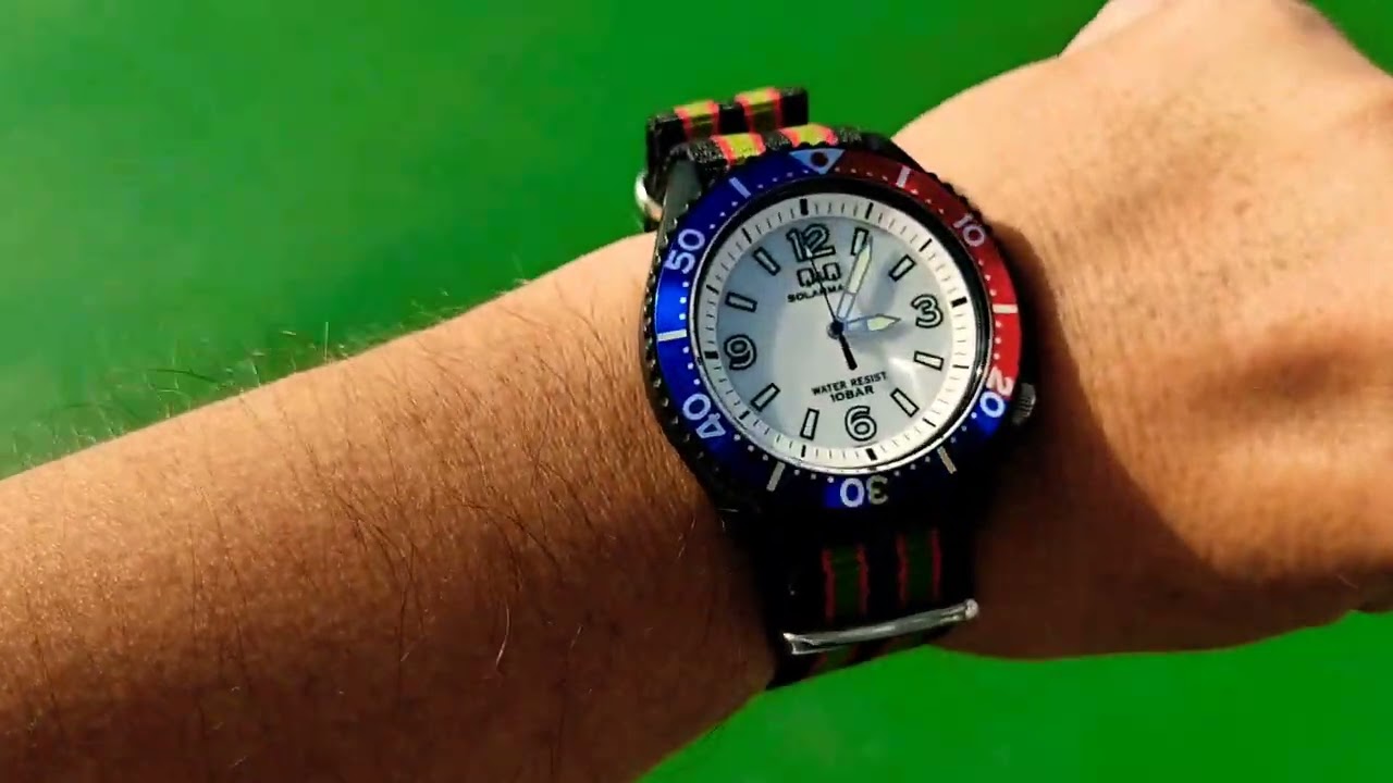 CITIZEN Q&Q H064-004“Pepsi”
