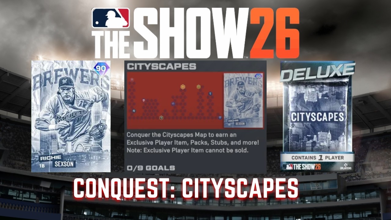 MLB the Show 26: Как пройти режим &laquo;Завоевание городов&raquo; *только для новичков* (примерно 2 часа)
