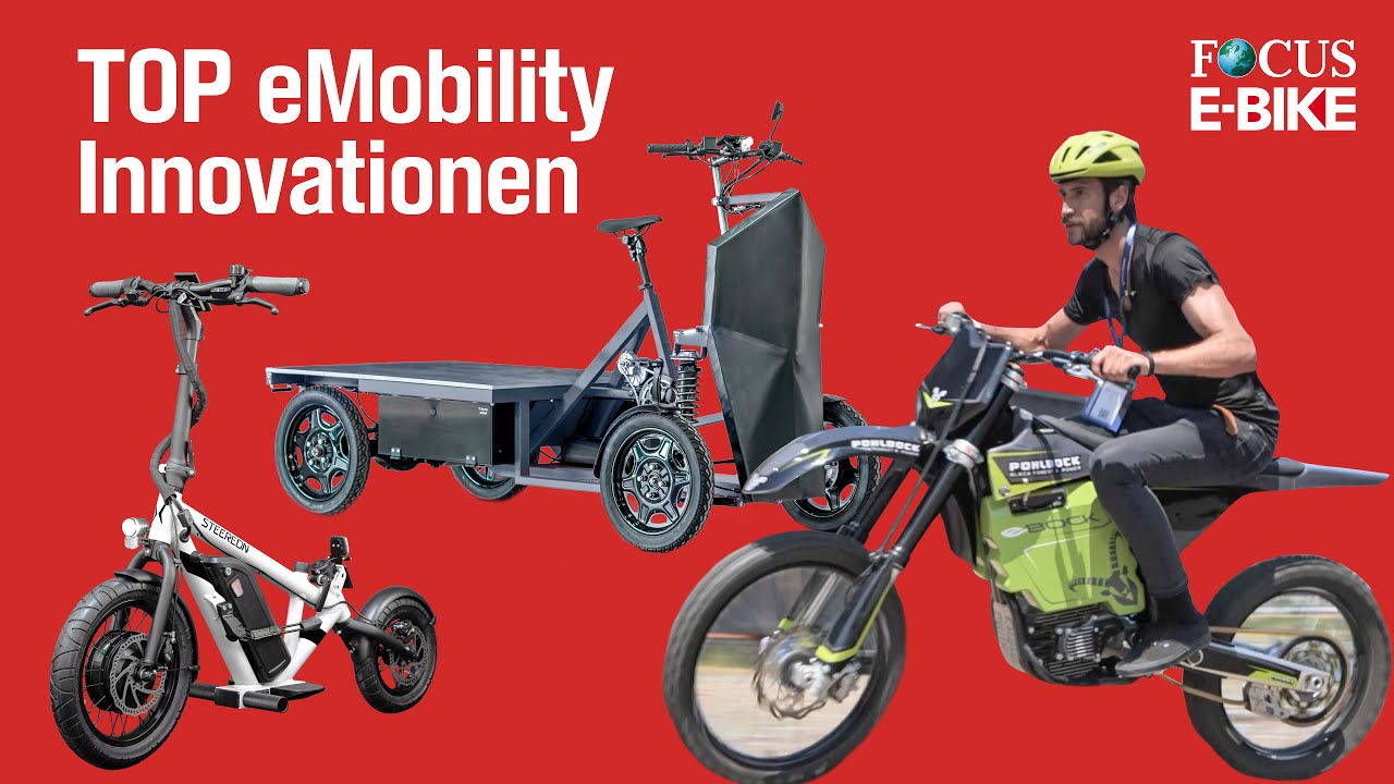 Top 5 eMobility Innovationen | FOCUS E-BIKE TV hat sie auf dem GTF 2021 getestet