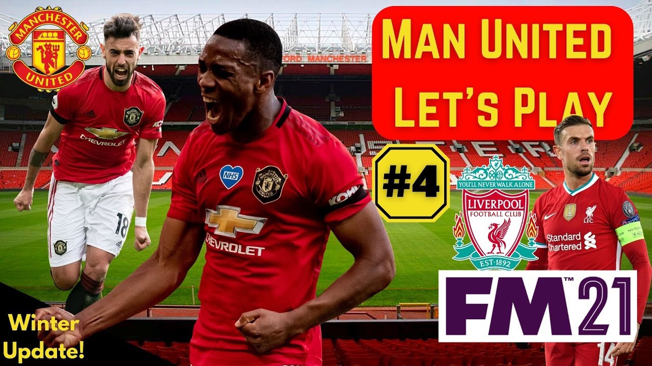 FM21 Manchester United Let's Play - Episode 4: DERBY!! + TACTIC TUTORIAL | Football Manager 2021