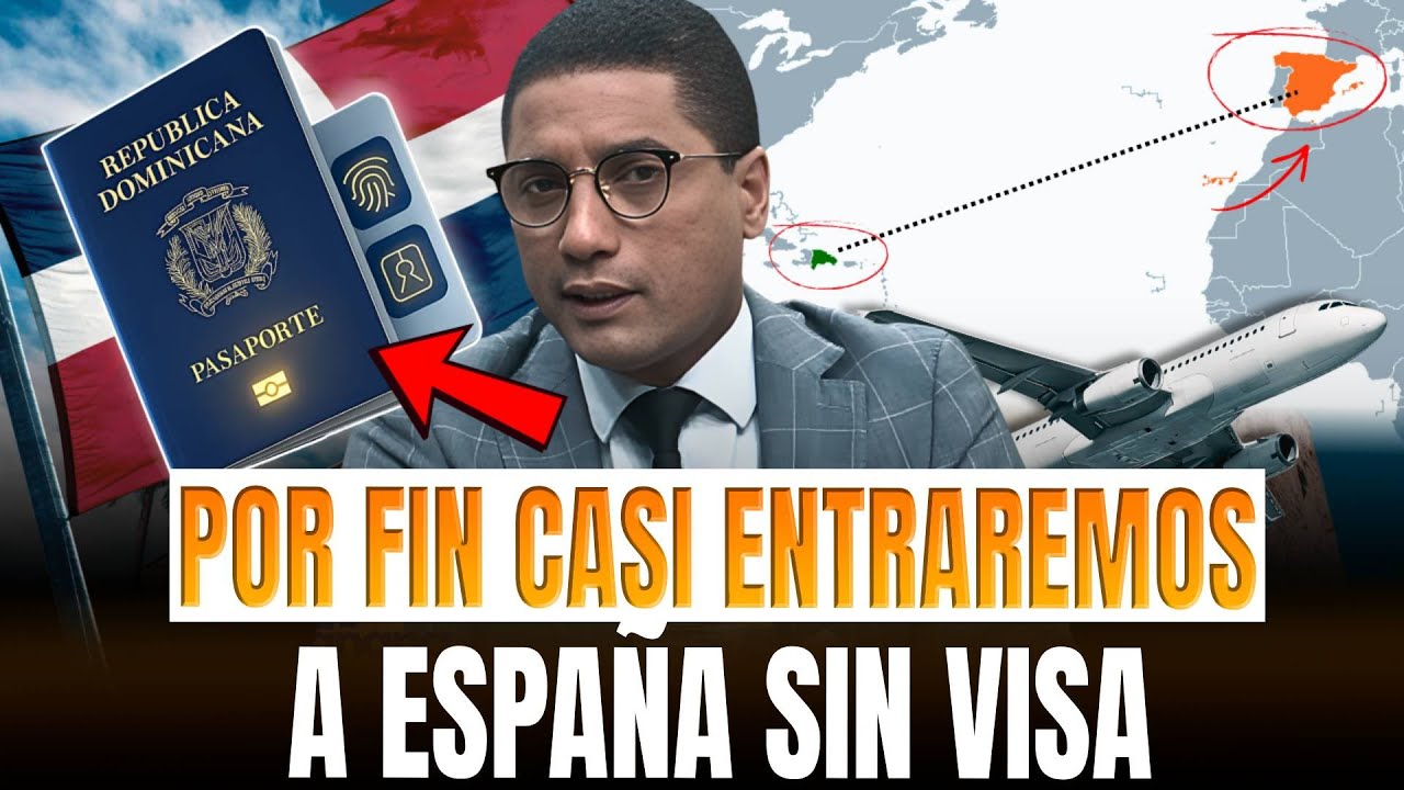 DOMINICANOS CASÍ PODRAN VIAJAR SIN VISA A ESPAÑA CON EL NUEVO PASAPORTE ELECTRONICO