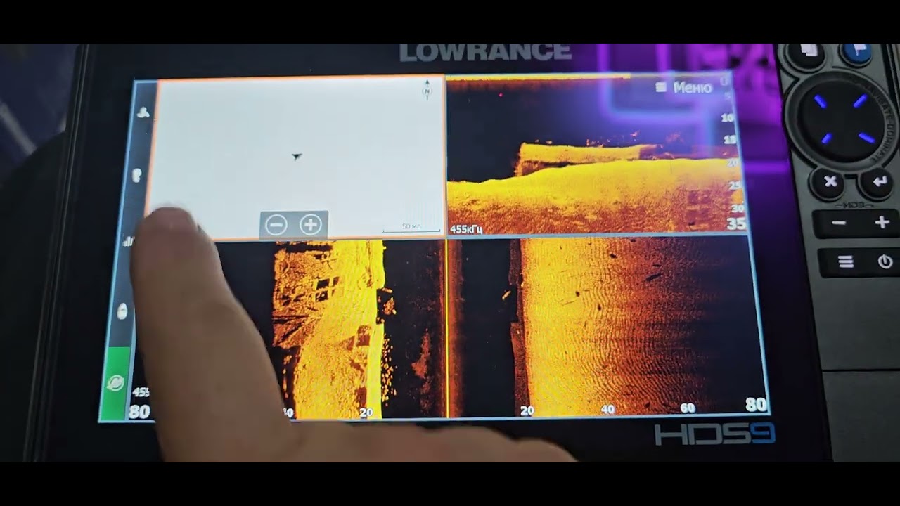 Lowrance HDS 9 PRO. Базовые настройки. Краткое руководство.