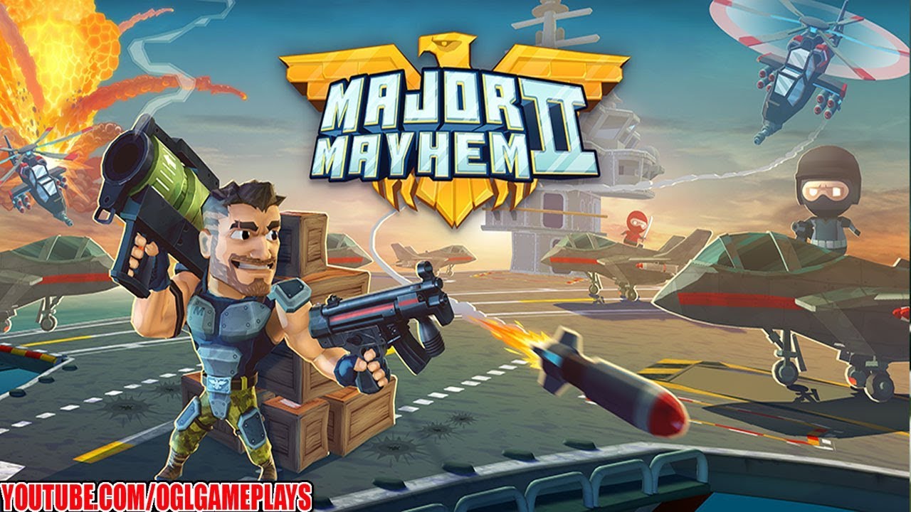 Major Mayhem 2 - Action Arcade Shooter Android iOS Gameplay (By Rocket Jump)