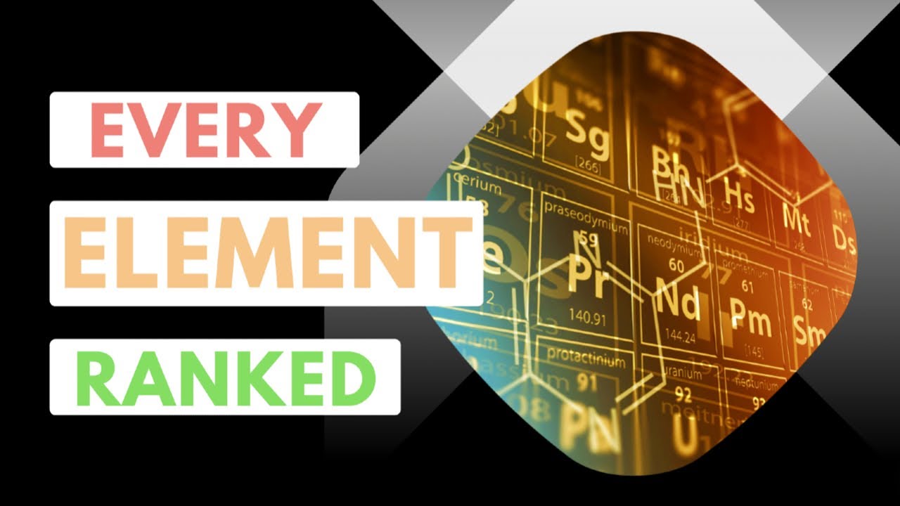 Ranking Every Element On The Periodic Table