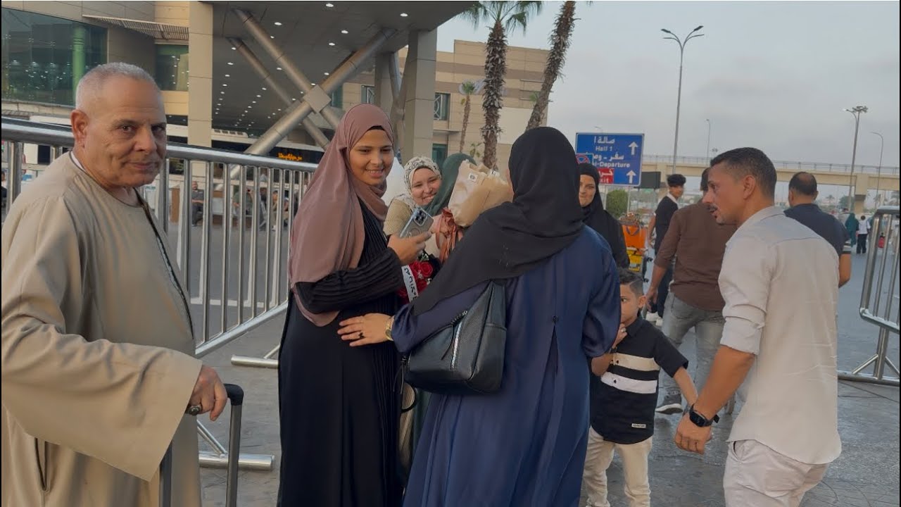 فلوج يوم السفر اللهم عودا حميدا 🥲وتجربه جديد واستقبال اهلي ليا بالمطار 