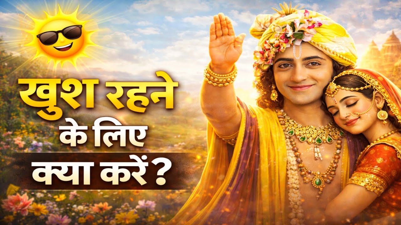 जीवन में खुश रहने के लिए क्या करें?श्री कृष्ण जी की अनमोल वाणी।गीता ज्ञान।Krishna Vani @Dharohar2312