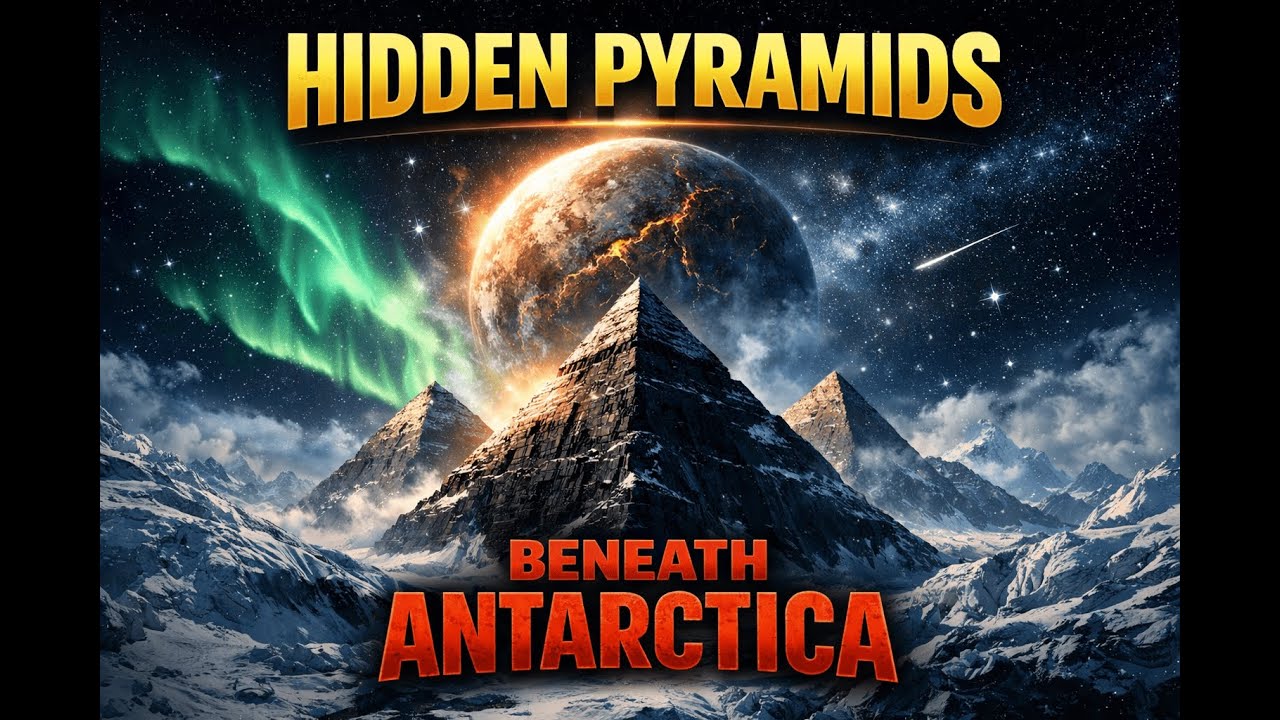 Ancient Pyramids Hidden Beneath Arctic Ice