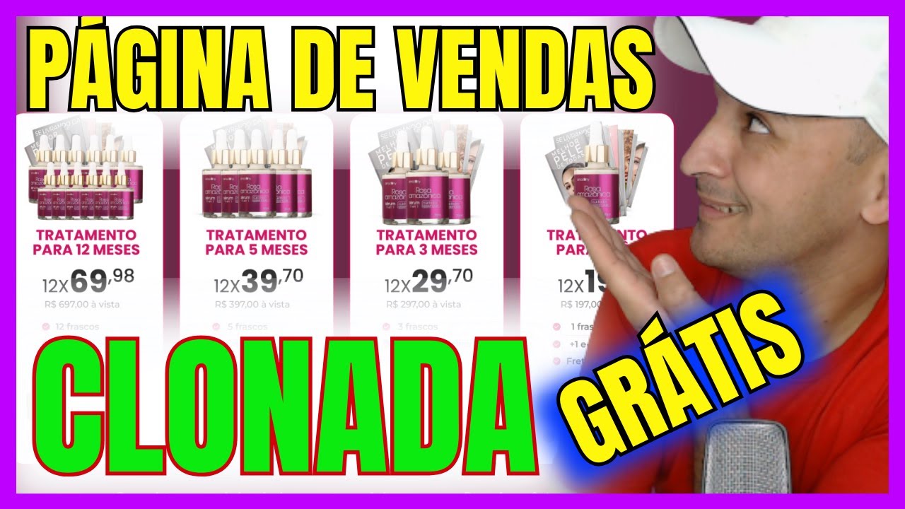 COMO CLONAR PÁGINA DE VENDAS DO PRODUTOR DE GRAÇA E RÁPIDO! MELHOR JEITO.