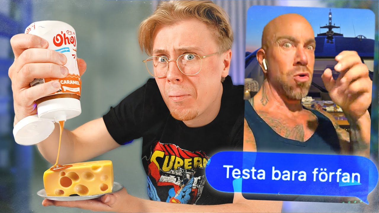 Testar kändisars SJUKA matkombinationer