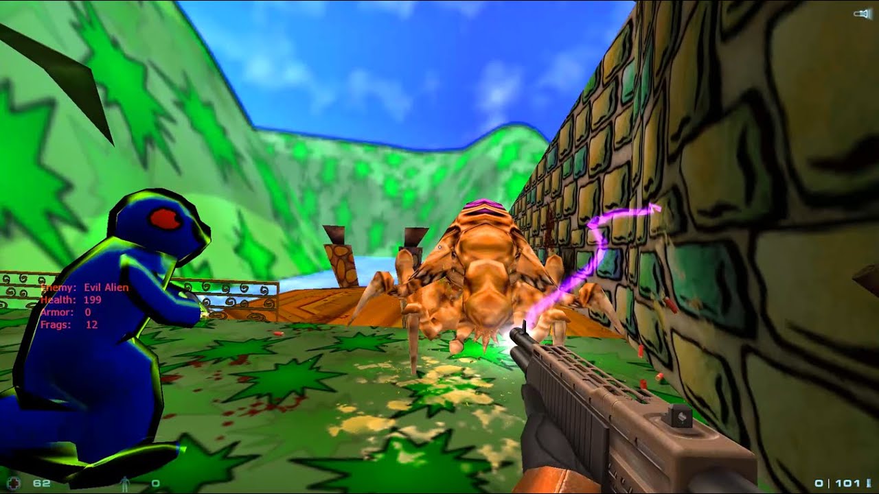 JUGANDO EN EL MAPA DE LOS TELETUBISS - SVEN CO-OP [ TOONRUN 2 ]