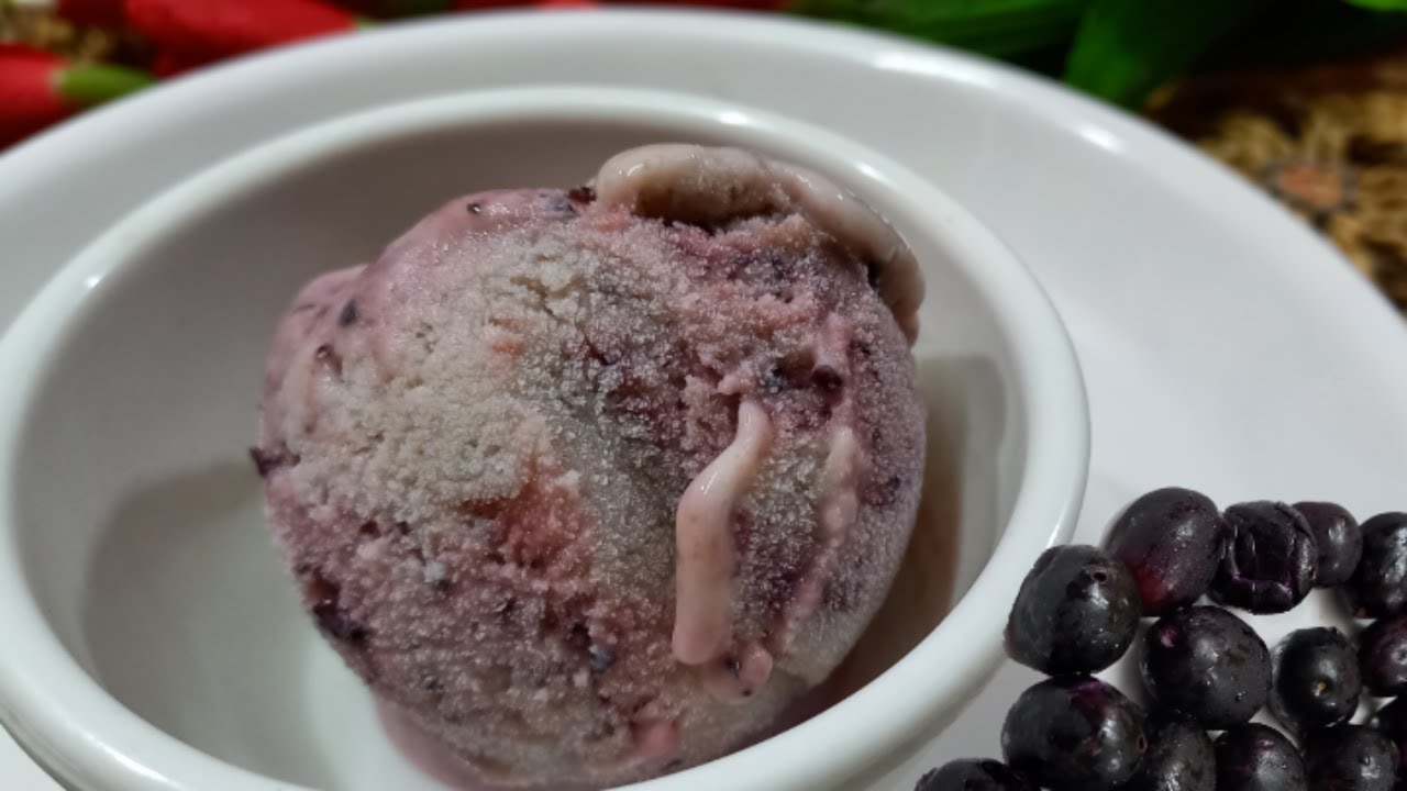 एक बार जरूर बनाएं जामुन की आइसक्रीम/blackberry ice cream