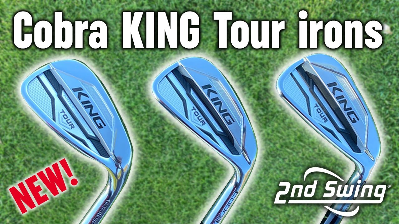 NEW Cobra KING Tour Irons with MIM Technology Review | Trackman Test and Feedback