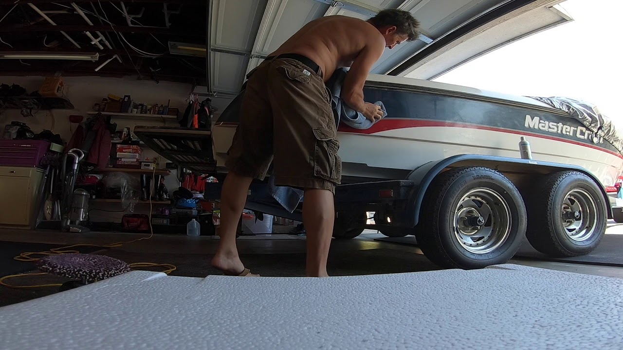 Remove oxidation and restore boat gelcoat 1996 ProStar 190