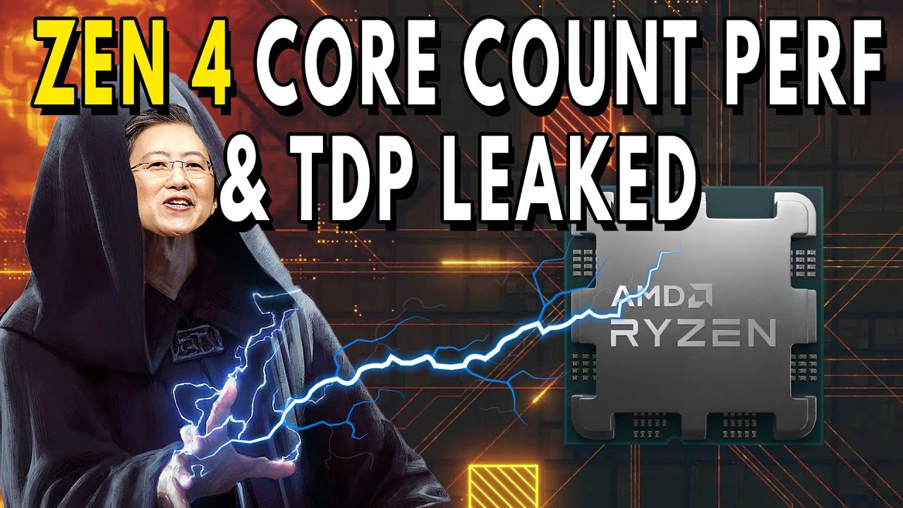 Zen 4 Core Count Performance & TDP LEAKED - Ryzen 7000 | DirectStorage Forever Changes PC Gaming