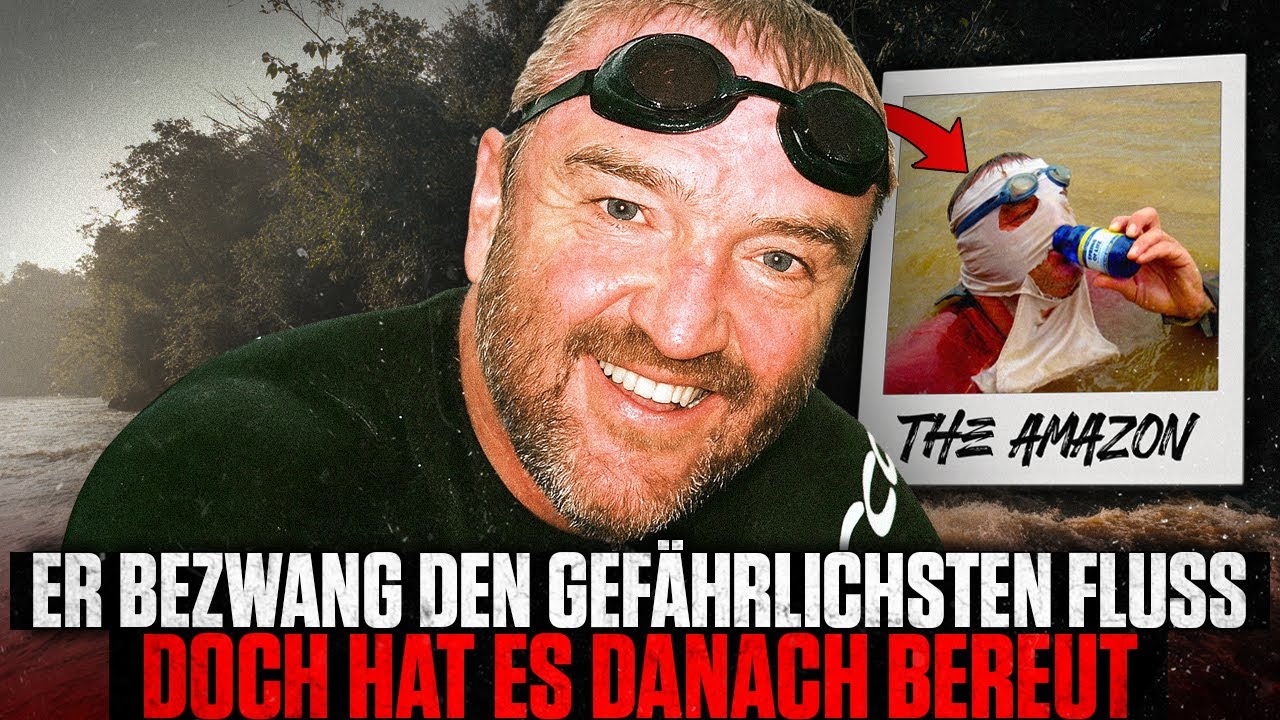 Er SCHWAMM 5.268 km durch den Amazonas... und WURDE WAHNSINNIG - Der Mann, der den Fluss besiegte.