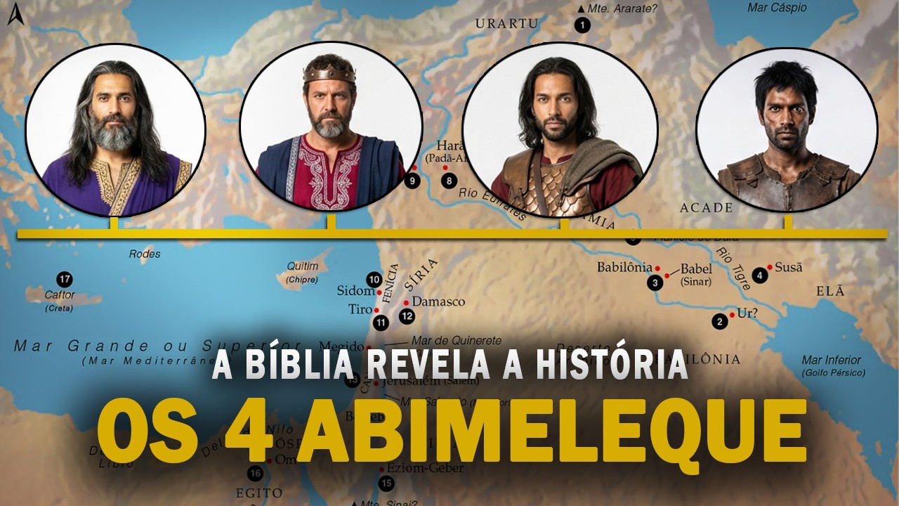ABIMELEQUE: A História da DECADÊNCIA dos 4 Reis Bíblicos na Bíblia Falada | O Último o Mais Trágico