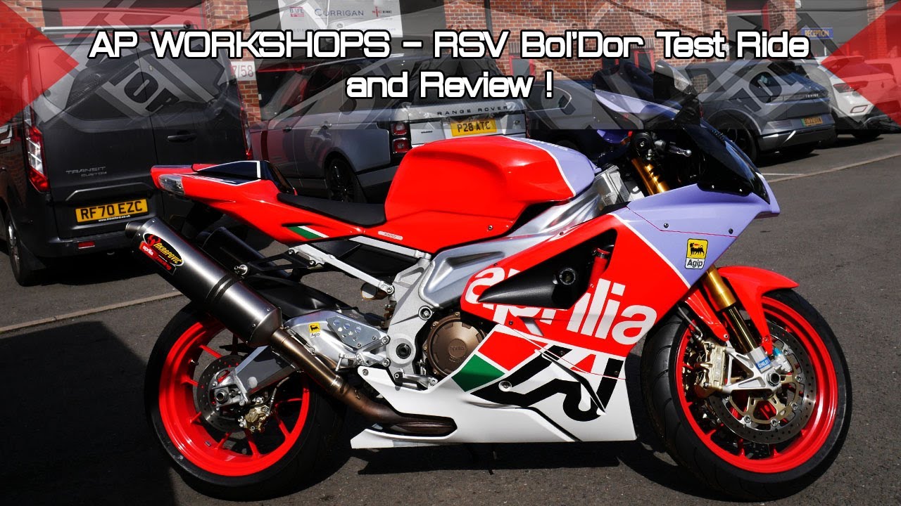 Мастерские AP — Тест-драйв реплики Aprilia RSVR Bol'dor!