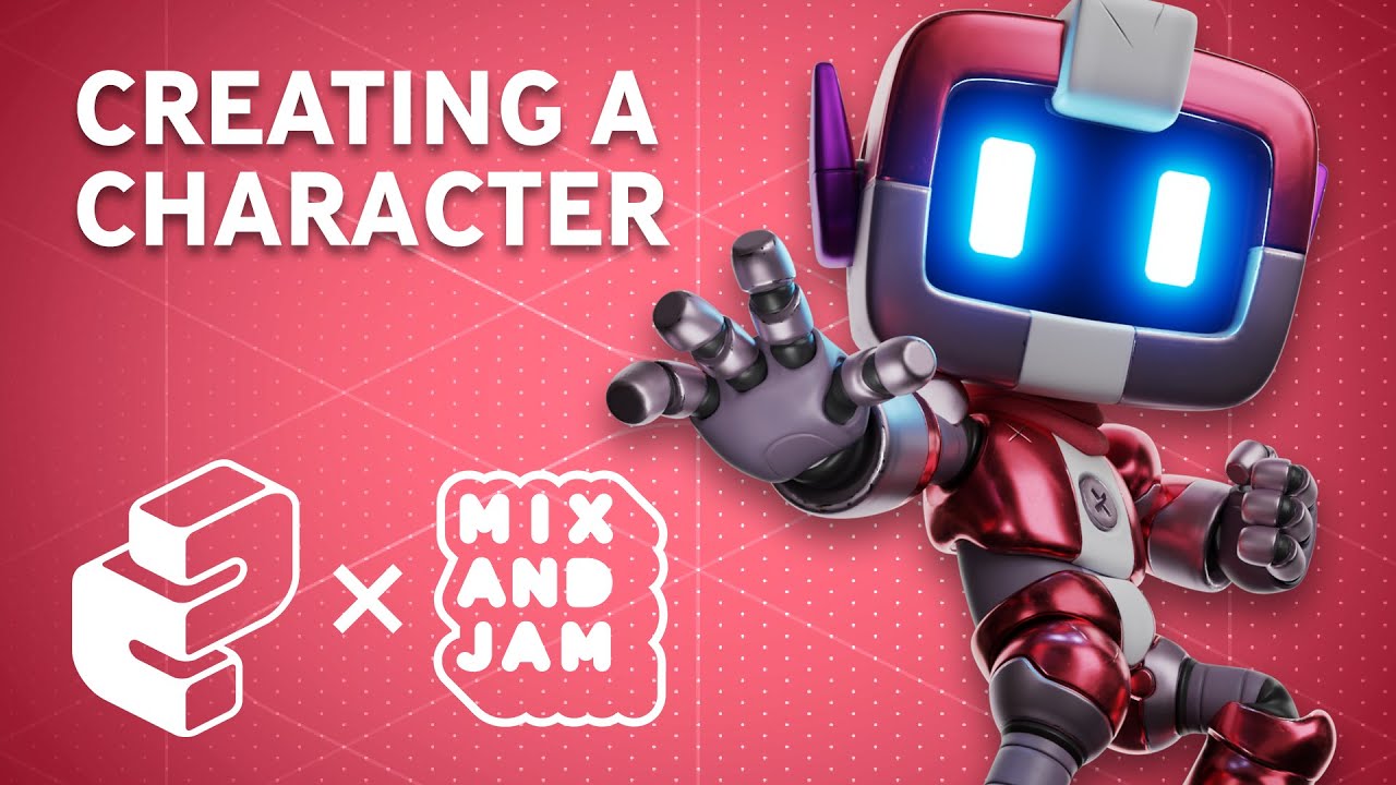 Создание игрового персонажа для Mix and Jam! - с участием Андре Кардосо - Game Bites