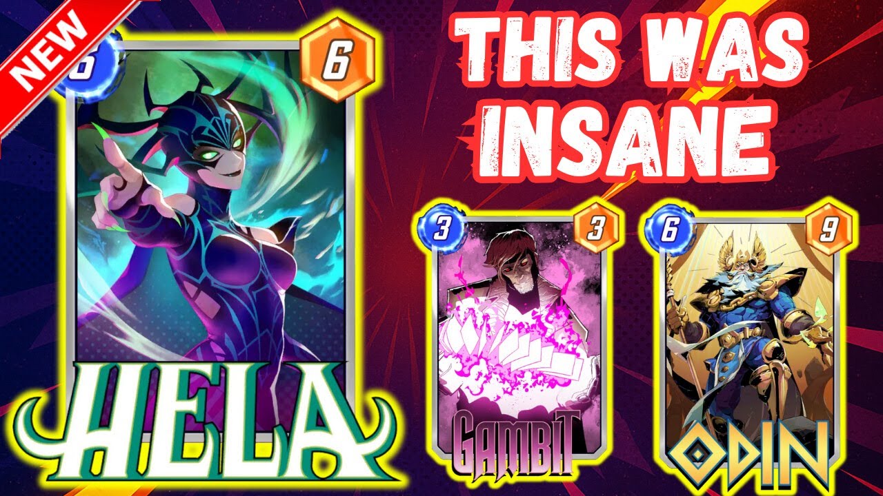 INSANE Hela Discard Deck 😱 | Pure Chaos in Marvel Snap 💀 #marvelsnap