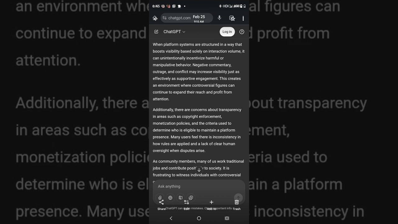 CONTENT CREATORS EXPOSED IT'S NOT ALWAYS BLACK AND WHITE