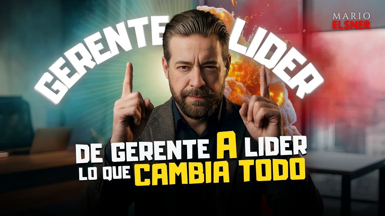 Gerente vs Líder en el trabajo 👔 Cómo marcar la diferencia sin imponer