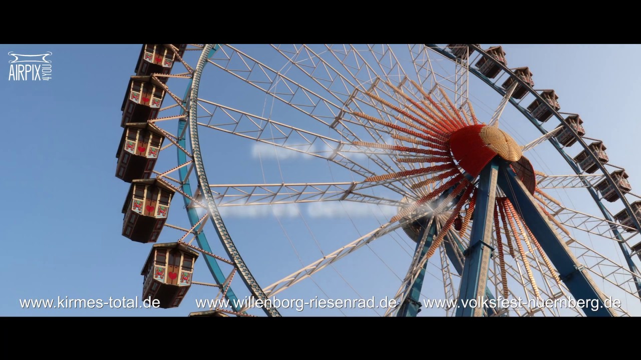 Das Willenborg Riesenrad auf dem Frühlingsfest Nürnberg 2019