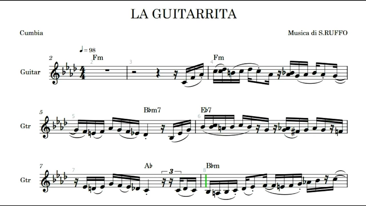 La guitarrita (Cumbia)