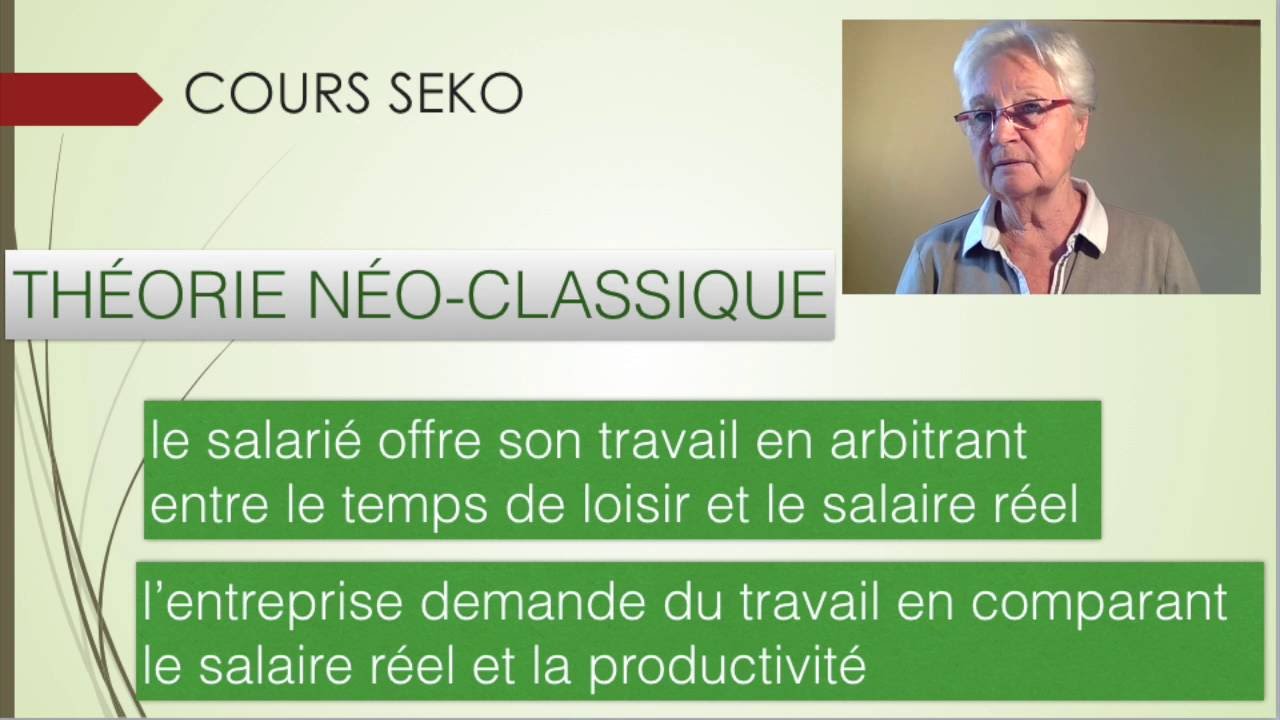 THÉORIES SUR LES SALAIRES
