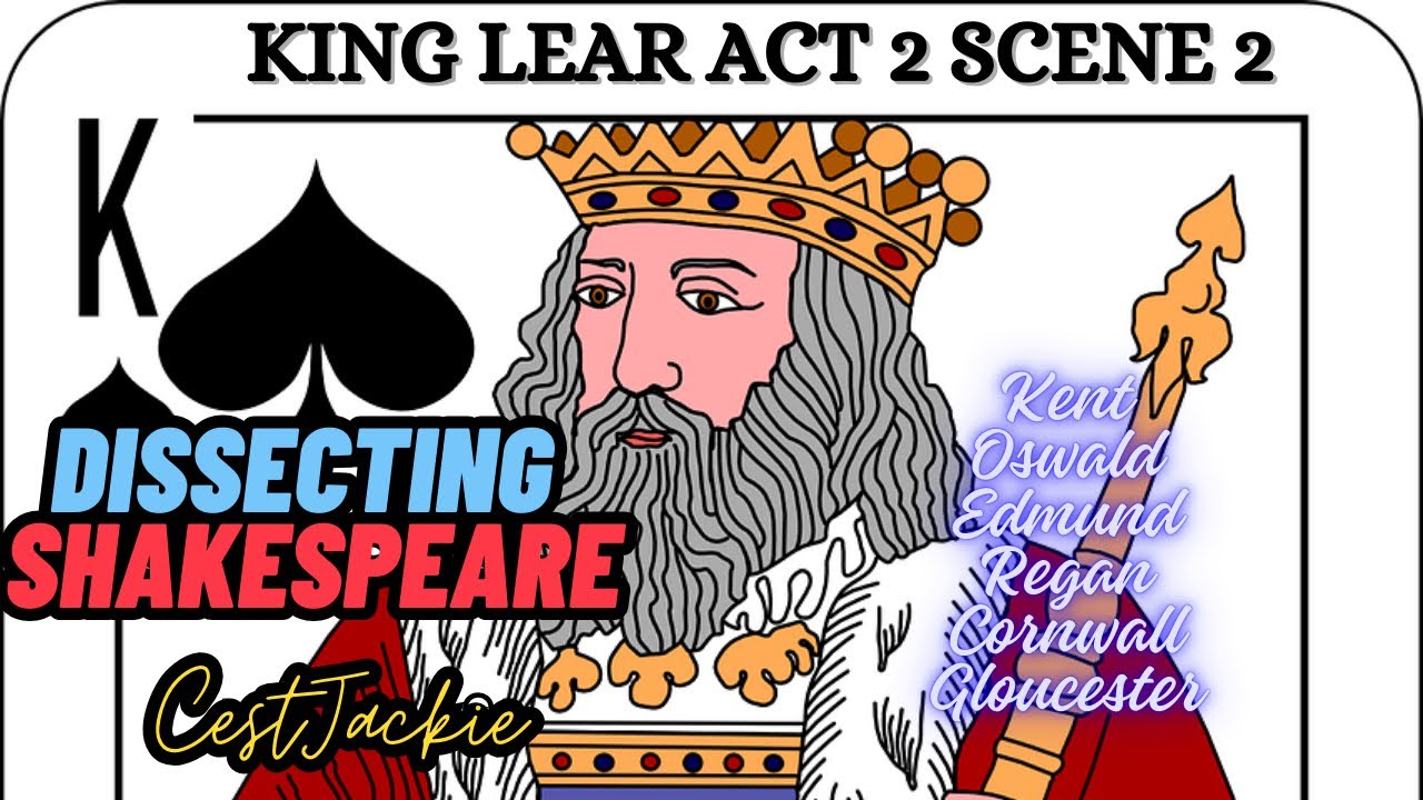 DISSECTING KING LEAR 2.2 | KING LEAR ACT 2 SCENE 2 | DISSECTING SHAKESPEARE