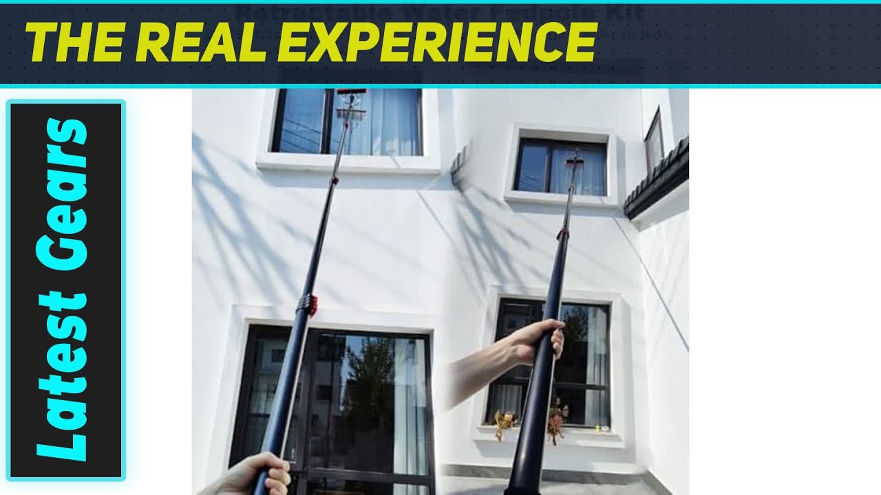 36FT Water Fed Pole: Window Cleaning REVOLUTIONIZED!