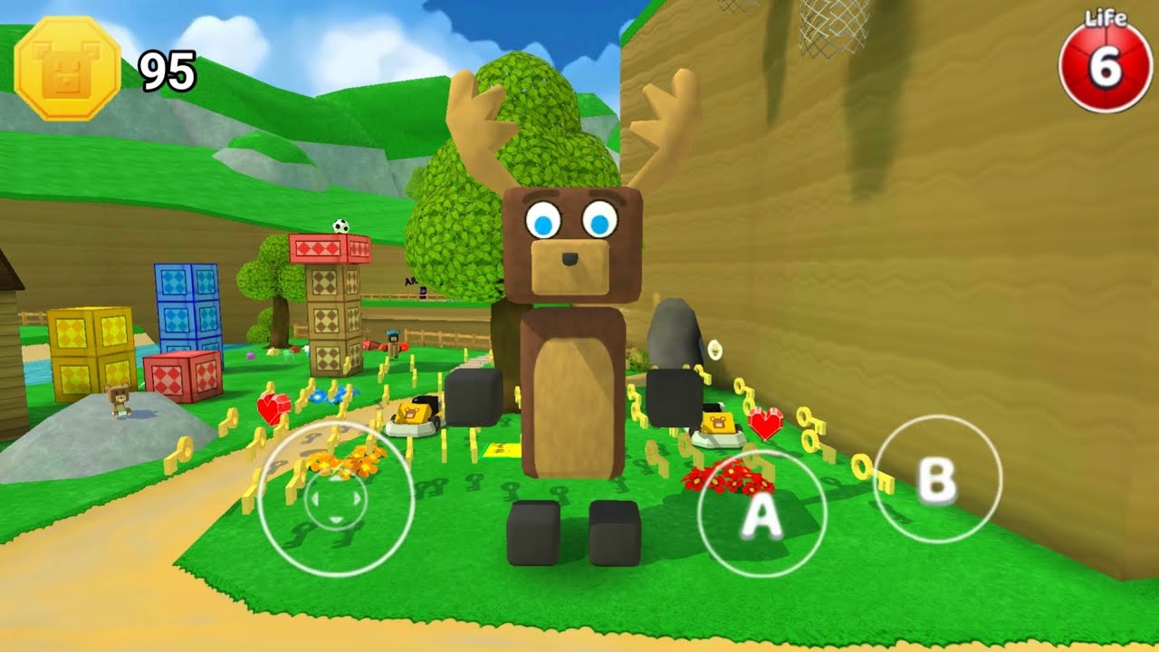 Reindeer in Bear Village _ Super Bear Adventure Gameplay Walkthrough 