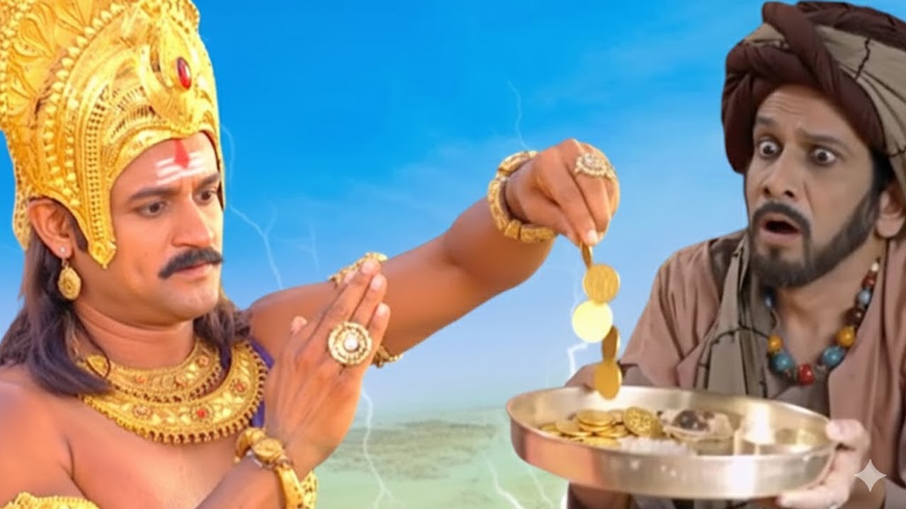 यमराज ने जब भिखारी को दिए सोने के सिक्के | Yamraj Comedy 
