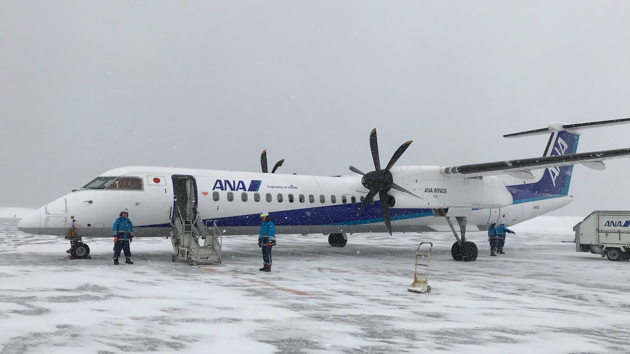 【機窓】稚内ー新千歳4842便2018/01/27