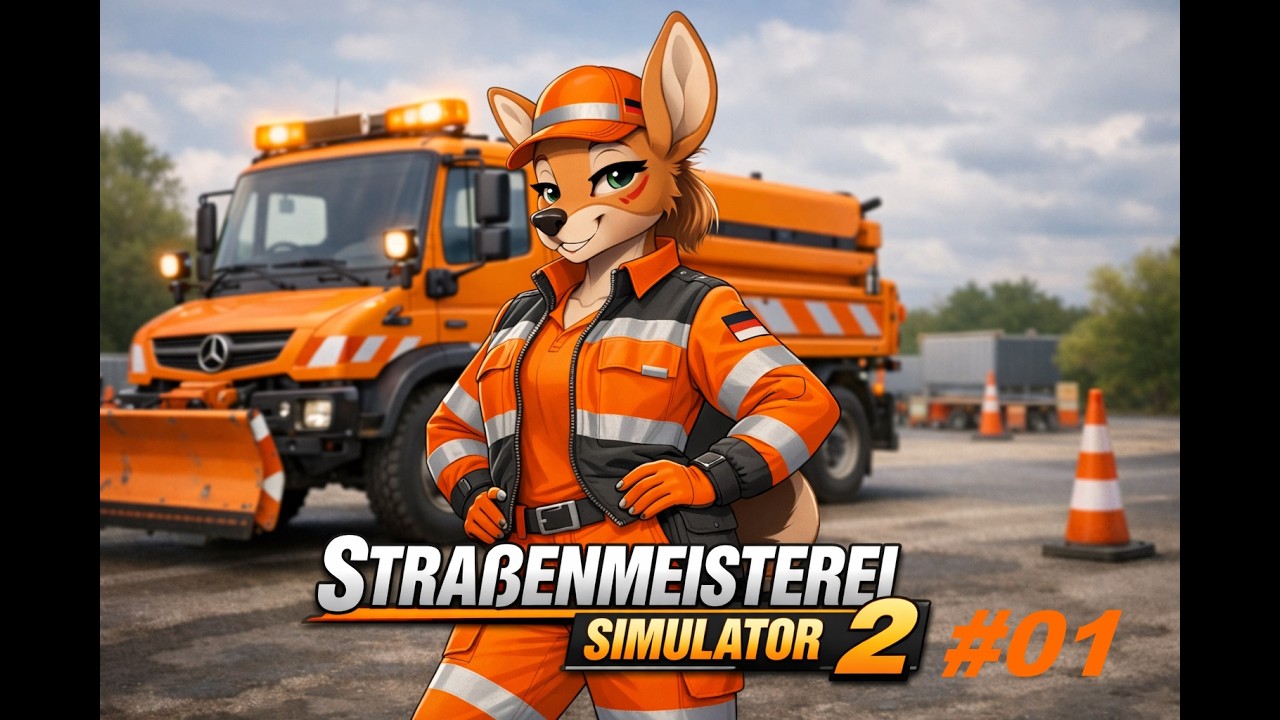Wie haben unseren ersten Tag bei der Straßenmeisterei