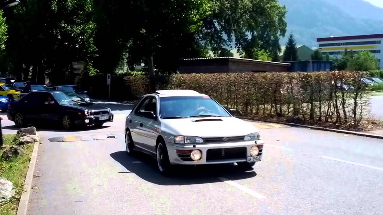 Subaru Impreza Treffen 2013 Schwarzenberg 