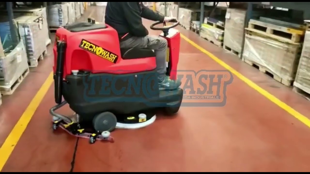 Lavapavimenti industriale #tecnowash #cleaning #pulito #industria #noleggio